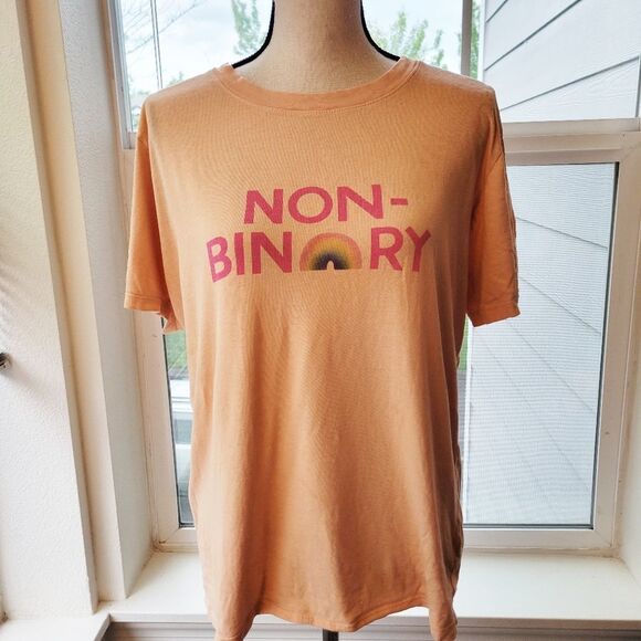 Mokuyobi Tops - Non Binary Pride T Shirt | S